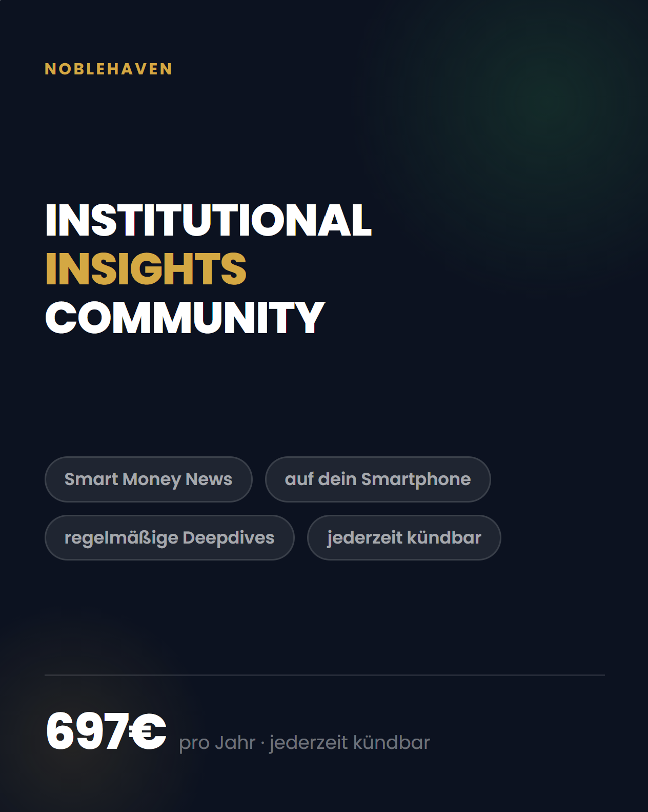 Institutional Insights Community